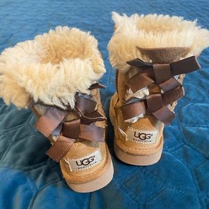 Toddler girls UGG boots size 8